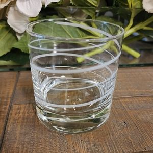 Mikasa Cheers Swirls Double Old Fashioned Glass